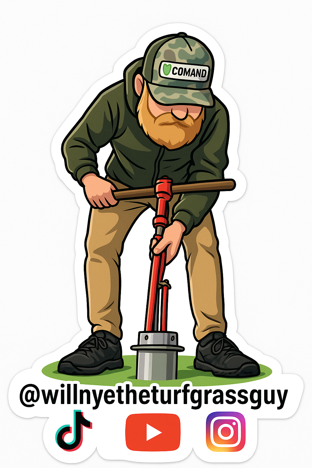 Will nye the Turfgrass sticker